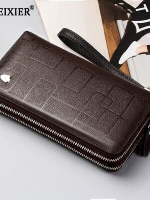 DualZip Organizer Clutch Wallet