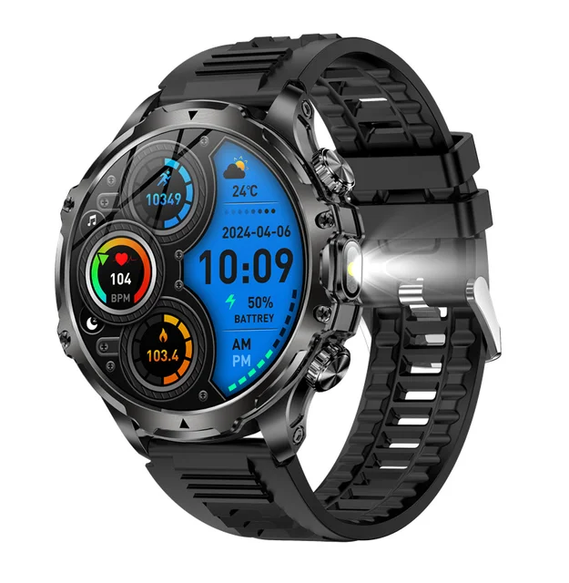 AK75 Tactical Flashlight Smartwatch - Image 6