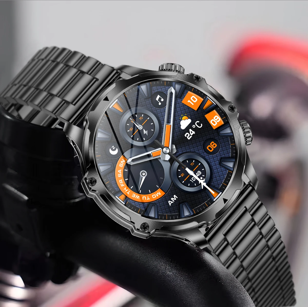 AK75 Tactical Flashlight Smartwatch - Image 3