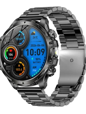 AK75 Tactical Flashlight Smartwatch